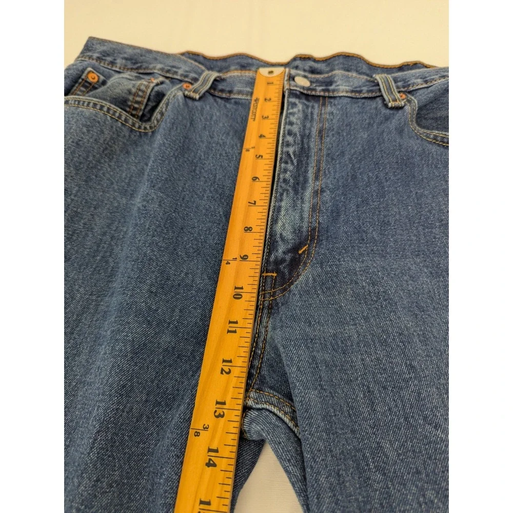 Levi Strauss 550 Mens Jeans Size‎ 40 Relaxed Fit Blue Denim Classic 100% Cotton